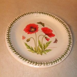 Portmeirion Botanic Garden-Poppy Coated Plates